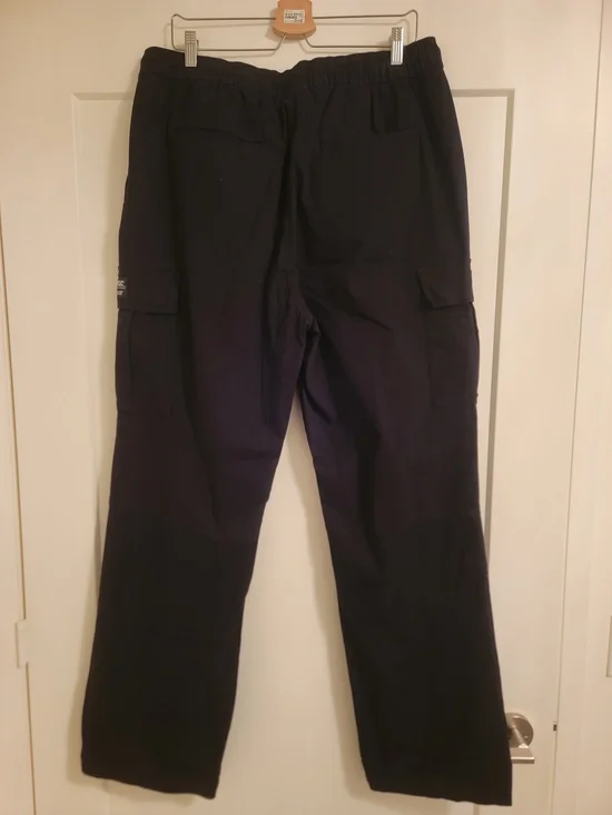 Wesc Black Cargo Drawstring Pants - Picture 3 of 3